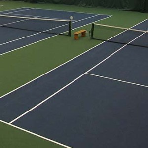 tennis courts