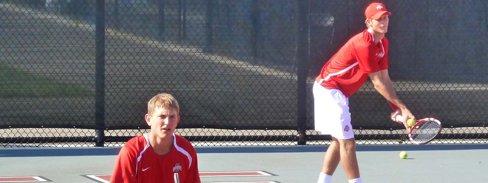 Ohio State tennis players