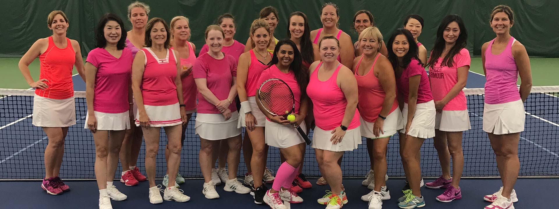 ladies tennis group